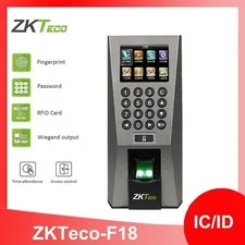 New ZKTeco F18 TCP/IP Biometric Fingerprint Time Attendance Door Access Control