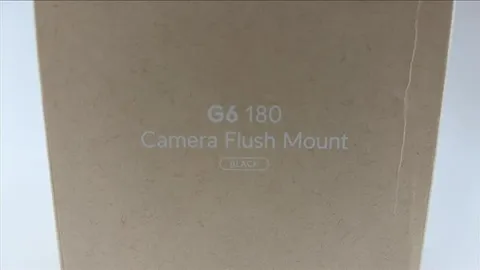 Ubiquiti G6 180 Camera Flush Mount (UACC-G6-180-FM-B) Black