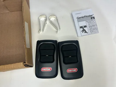 2-PACK Genie GM3T 3-Button Intellicode 315/390 MHz Remote Control Replacements