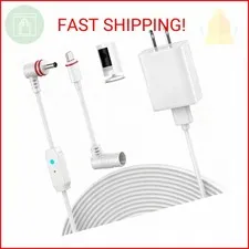 25FT Power Cord Compatible with Ring Spotlight Cam Pro(Battery), Stick Up Cam Ba