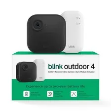Blink Outdoor 4 (4th Gen) Wire-Free Smart Security Add On Camera HD 2-Way Audio