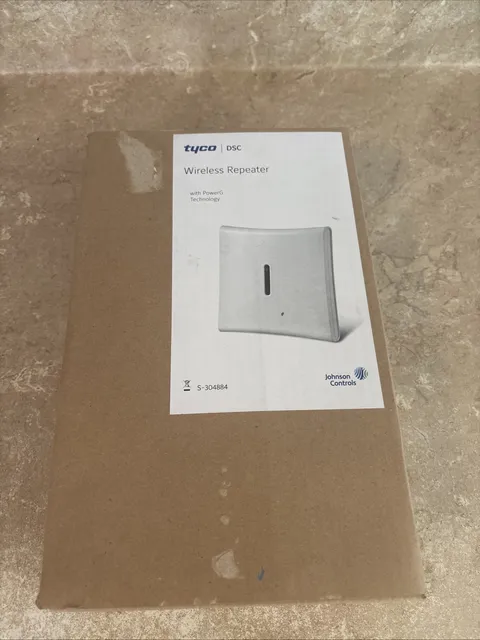Tyco DSC Wireless Repeater PG9920 With PowerG Technology White New Open Box 