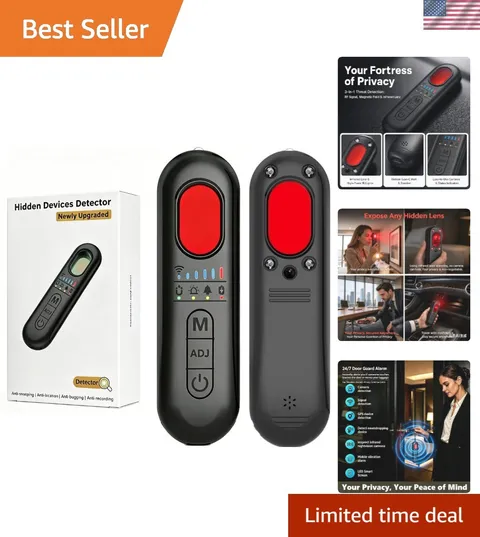 Hidden Camera Detectors, Anti Spy Bug Detector Device, 2026 RF GPS Tracker Pr...