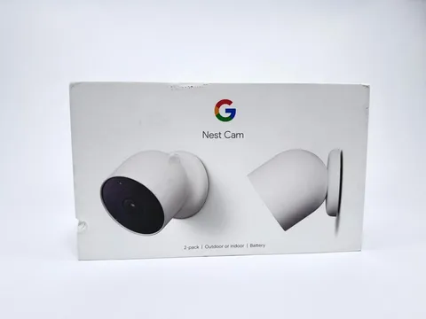 Google Nest Cam Battery 2nd Gen Indoor Outdoor Security Camera 2 Pack