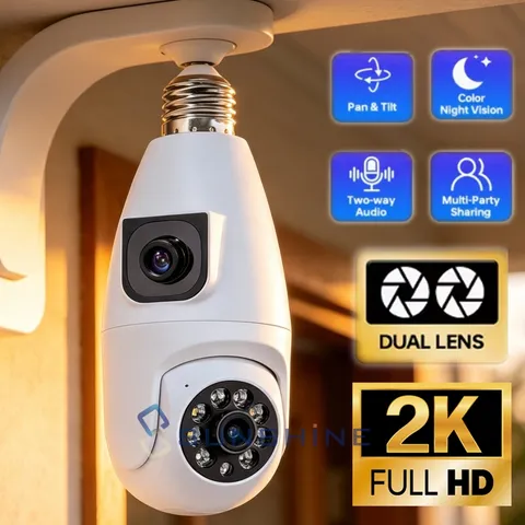 2.4G 5G Camaras De Seguridad WIFI Para Casa Exterior Inalambricas Audio y Video