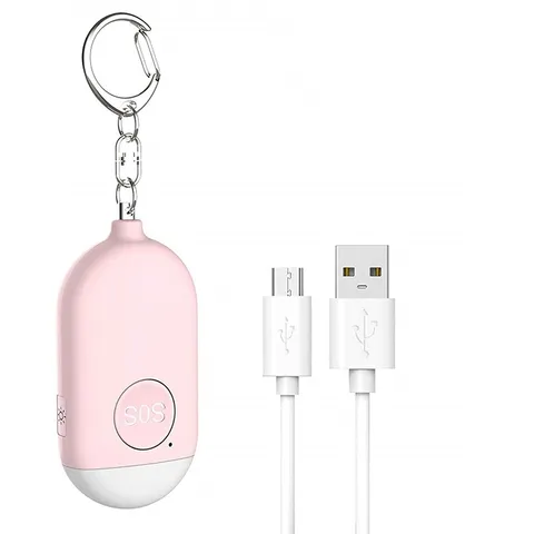 Personal Alarm Rechargeable  Emergency  SOS Alert Rape Whistle8596