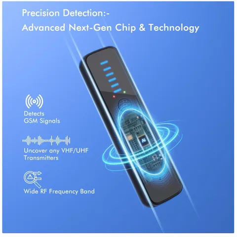 Advanced Hidden Camera Detector - AI-Powered Anti-Spy Device