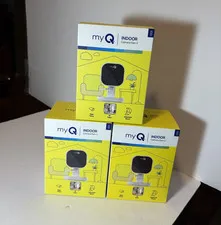 myQ Indoor Camera Gen 2 1080p Wi-Fi Indoor 3-Pack Night Vision 2-Way Talk