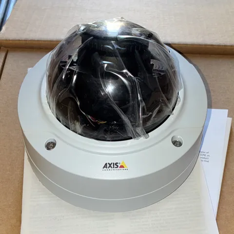Axis P3225-LVE Mk II IP/Network Dome Security Camera, White/Black, Kit