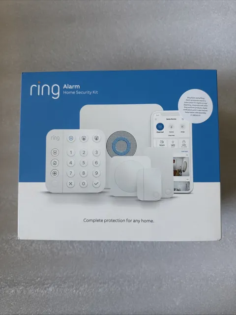 Ring Alarm 5-Piece  Kit Home Security System New And Sealed