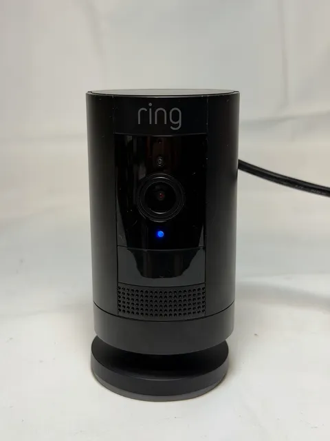 Ring Stick Up Plug-in 1080p HD Security Camera - Black