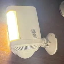 Ring Wireless Wi-Fi Indoor/Outdoor 1080p White Wall Camera w/ LED Floodlight