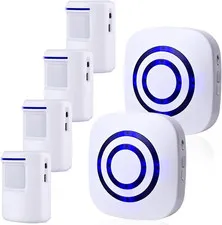 Motion Sensor Alarm Wireless Long Range Driveway Indoor Home Security System