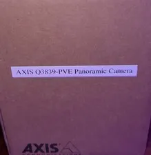 AXIS Q3839-PVE IP Security Camera, Panoramic Multisensor, White/Black