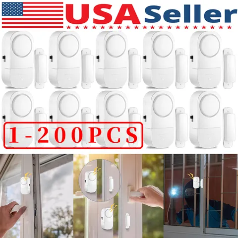 Wireless Home Window Door Burglar Security Alarm System Magnetic Sensor Lot