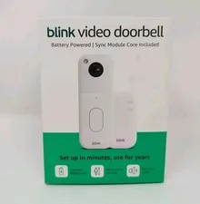 NEW Blink Video Doorbell System Head-to-Toe Module Core White 2ND GEN BATTERY