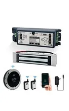 OlideSmart OS210WMS Wi-Fi Magnetic Door Lock Touchless Sensor Alexa Google