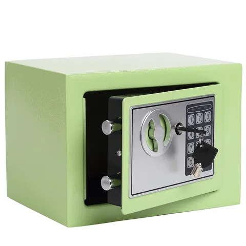 Safe Box 0.23 Cubic Feet Electronic Keypad Hidden Steel Lock Box - for Jewelry