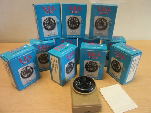 11 Vintage NOS Vigilant Burglar Alarm Radar Brand No 999P2 Unused