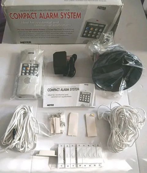 Meyer Electronic Burglar Compact Alarm System For Residential & Commercial VTG