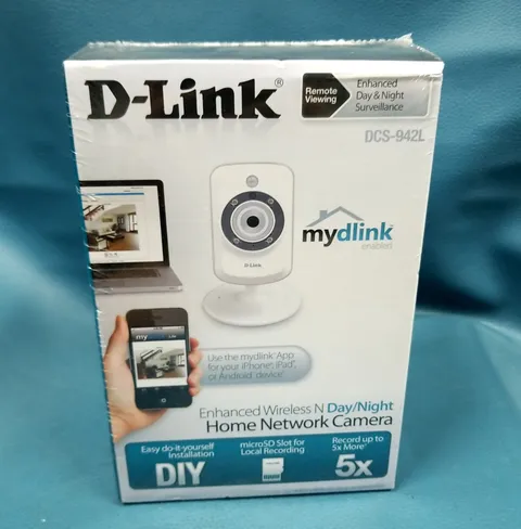 New Sealed D-Link DCS-942L Wireless Day/Night Home Network Camera