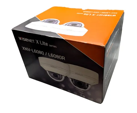 Hanwha Techwin 1080P Outdoor Dome Camera, XNV-L6080 - Open Box
