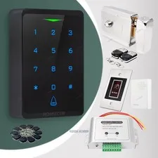 HOMSECUR IP66 APP WIFI RFID Access Control Set Electric rim lock