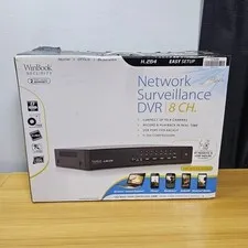 WinBook Security 8-Channel Network Surveillance DVR H. 264