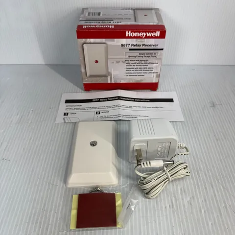 Honeywell 5877 Relay Receiver Garage Door Module w/ 12V Transformer