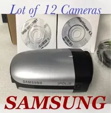 Lot of 12 Samsung SNB-7001N Full HD 1080p 3MP Network Color Cameras (NO LENSES)