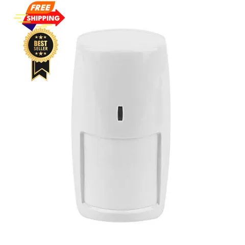 Wired PIR Sensor Dual Passive Infrared Motion Detector Hard White-BJ-960