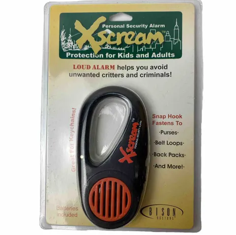 X scream Loud Alarm Helps to avoid unwanted Critters and Criminals 
