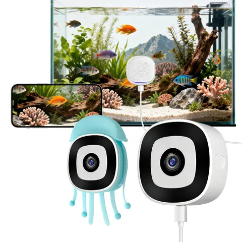 Pet Camera for Aquarium, Reptile & Bird Feeder,24/7 Recording, Easy to Install