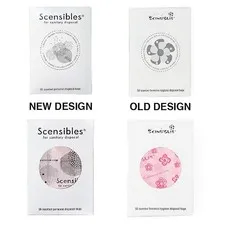 Scensibles Personal Disposal Bags Pink 1200 Bags HOSSBX50)