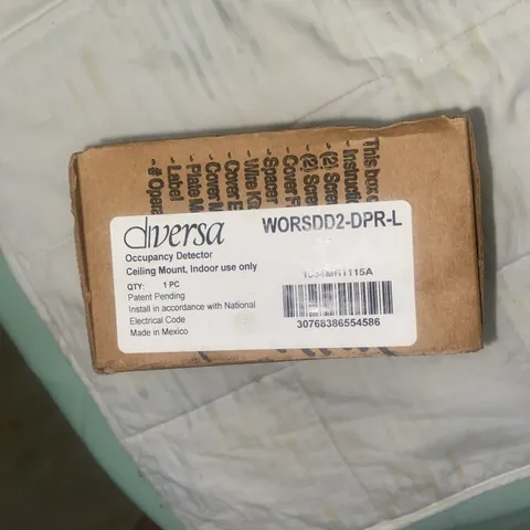 NEW DIVERSA DUAL-TECH CEILING OCCUPANCY SENSOR Model# WORSDD2-DPR-L New In Box