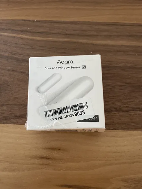 Aqara Door & Window Sensor P2 White Matter over Thread Home Automations