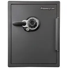 SENTRY SAFE SFW205DPB Safe,Steel,2 cu ft 32RT41