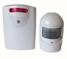 Bunkerhhill Wireless Motion Sensor Driveway Alert System 30 ft 40 Degrees