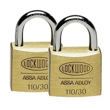 Lockwood 30mm Solid Brass 110 Series - 2 Pack