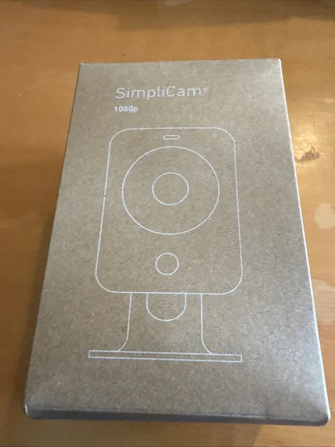 SimpliSafe Simplicam Security HD Camera Model SSCM2. Brand New.