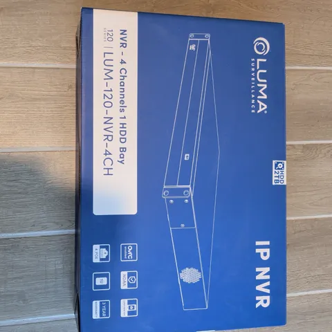 Luma Lum-120-NVR-4ch 4T HDD HDD 4 Channel POE NVR