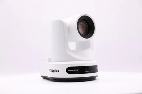Huddlecam PTZOpticsLink4K30X 4K 30X Auto-Tracking Camera White