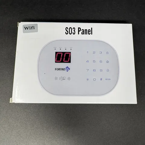 Fortress S03 WiFi Home Security Alarm System Kit Sensors RFID AS-IS