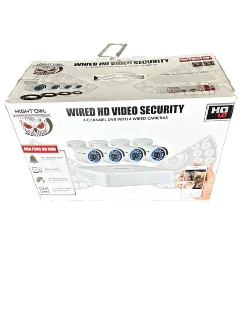 NEW OPEN BOX Night Owl Security System WMBF-445-720