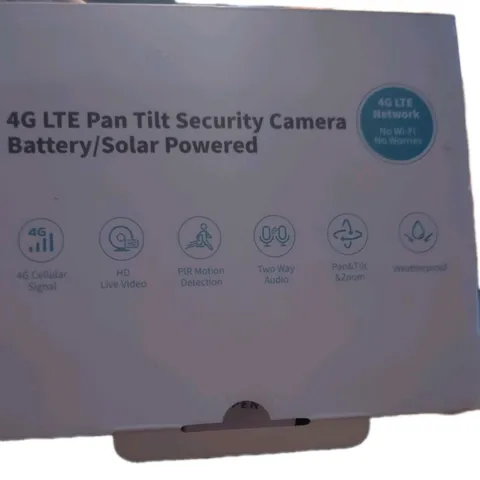 Reolink Go 4G LTE Solar-Powered Security Camera with Pan Tilt Battery