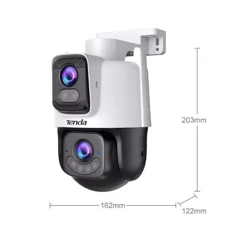 Tenda (CH10) 10MP Dual-lens Linkage Outdoor Wi-Fi Pan/Tilt Camera