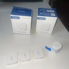 6 item - Aqara temperature n humidity sensor, button n motion  Zigbee Connection
