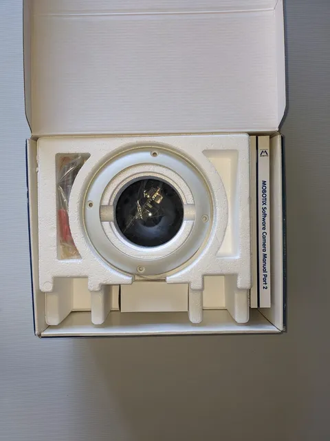 MOBOTIX - D24M-SEC-POE Night Mono Dome Professional Security Camera. New in Box.