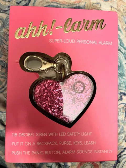 Ahh!-larm Super-Loud Personal Alarm LED Safety Light