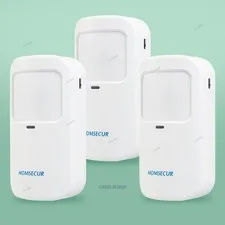 3pc HOMSECUR Pet-friendly Motion Detector Passive Infrared Sensor Pet Up to 15Kg
